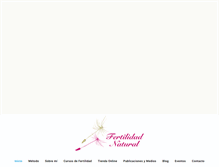 Tablet Screenshot of fertilidadnatural.org